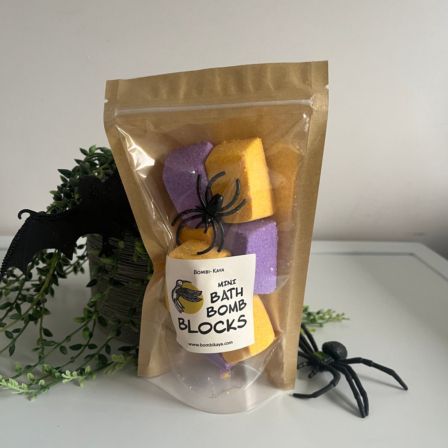 Halloween Mini Blocks Bath Bombs