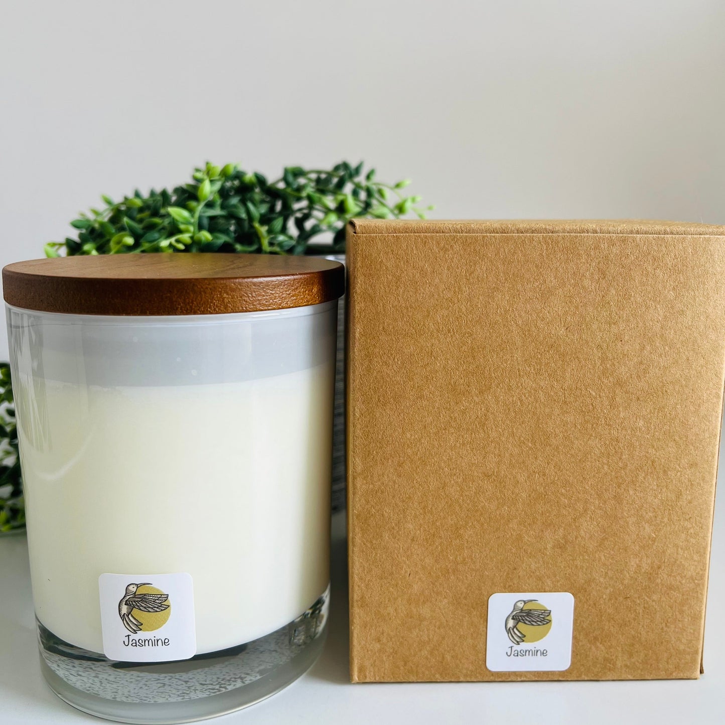 Jasmine Hand Poured Soy Candle