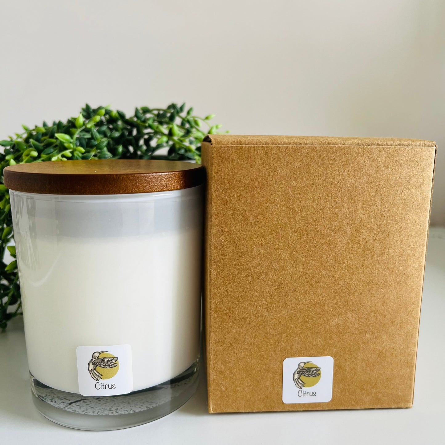 Citrus Hand Poured Soy Candle