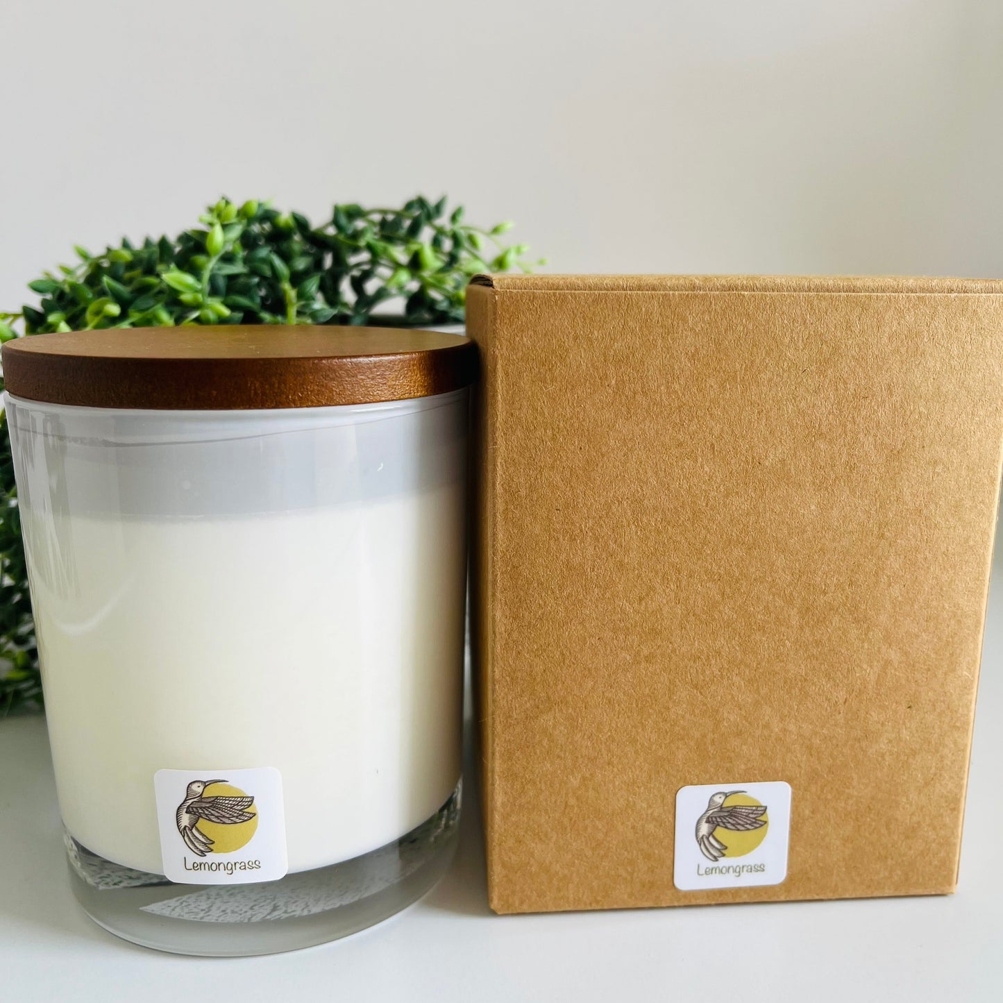 Lemongrass Hand Poured Soy Candle