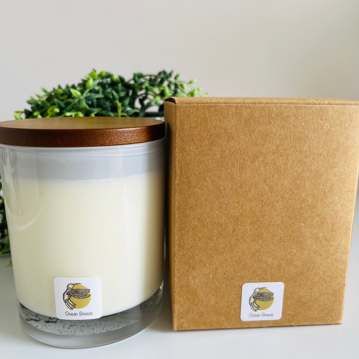 Ocean Breeze Hand Poured Soy Candle