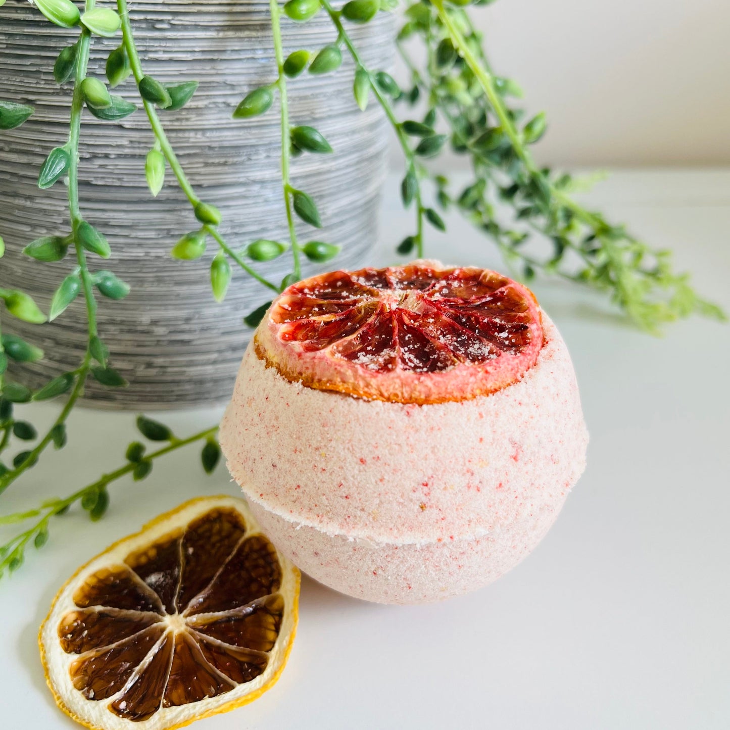 Dried Citrus Fruit Festival Blood Orange Bath Bomb