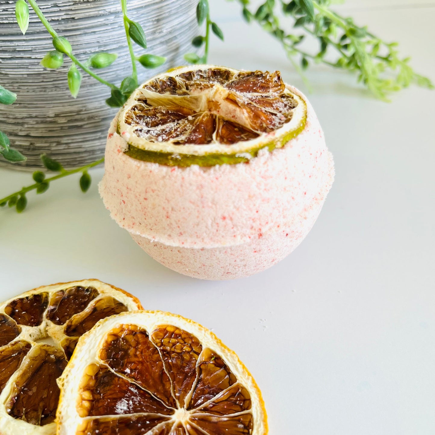 Dried Citrus Fruit Festival Lime Bath Bomb