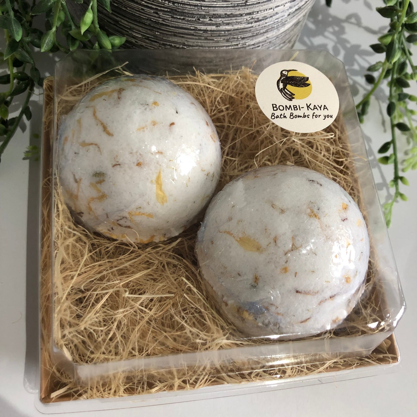 Comfort Calendula Twin pack bath bombs