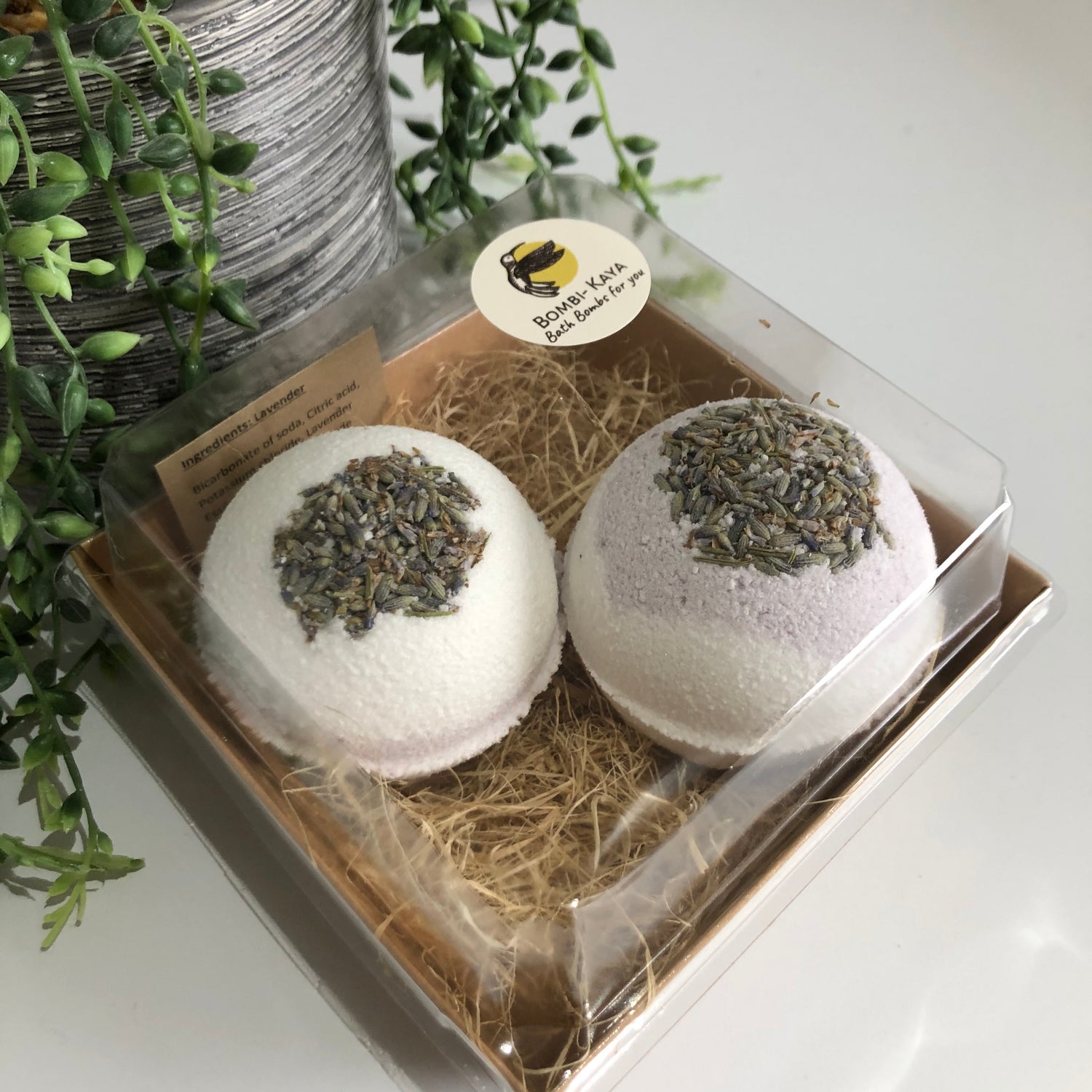 Lavender Twin Pack bath bombs