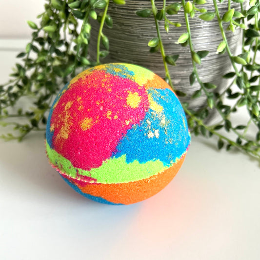 Rainbow Bath Bomb