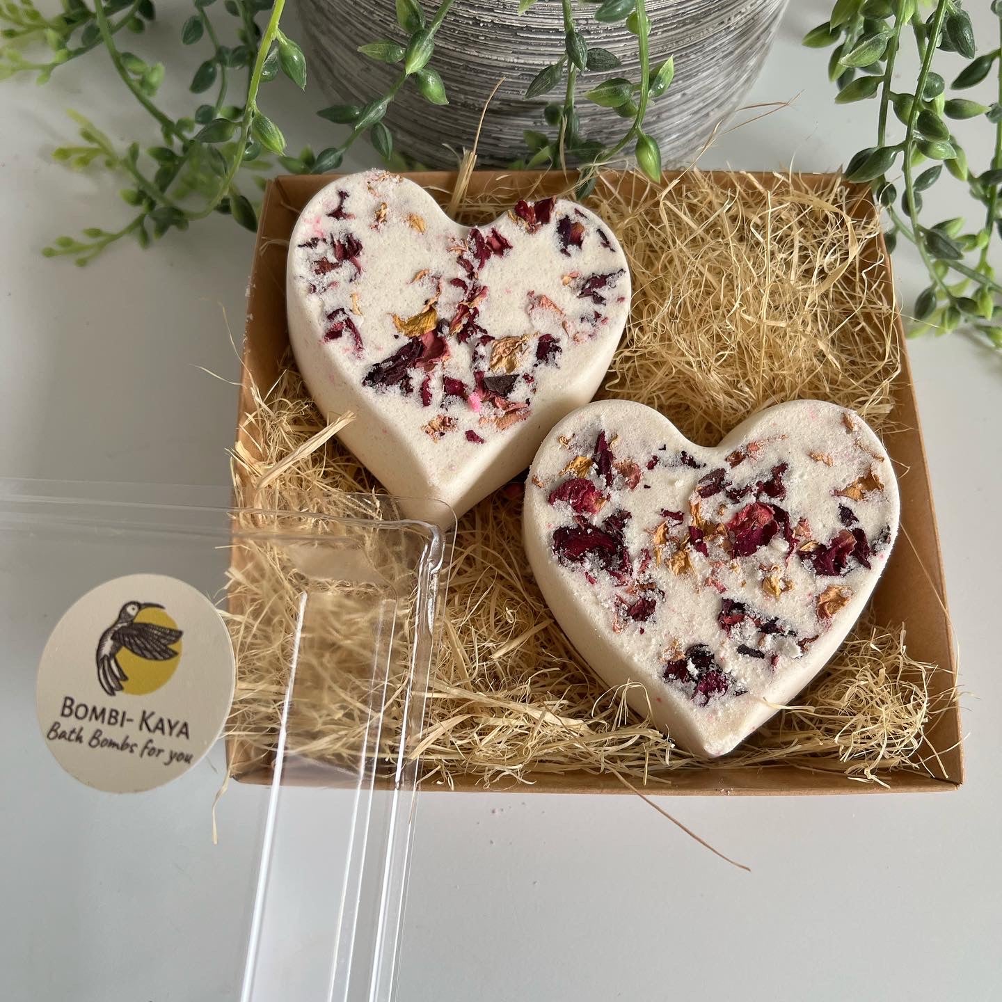 Twin Pack Heart Bath Bombs