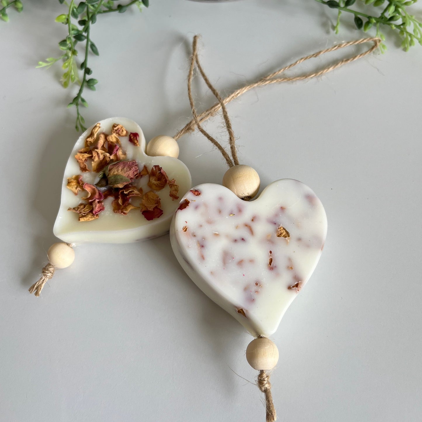 Rose Natural Scented Wax Hanging Air Freshener