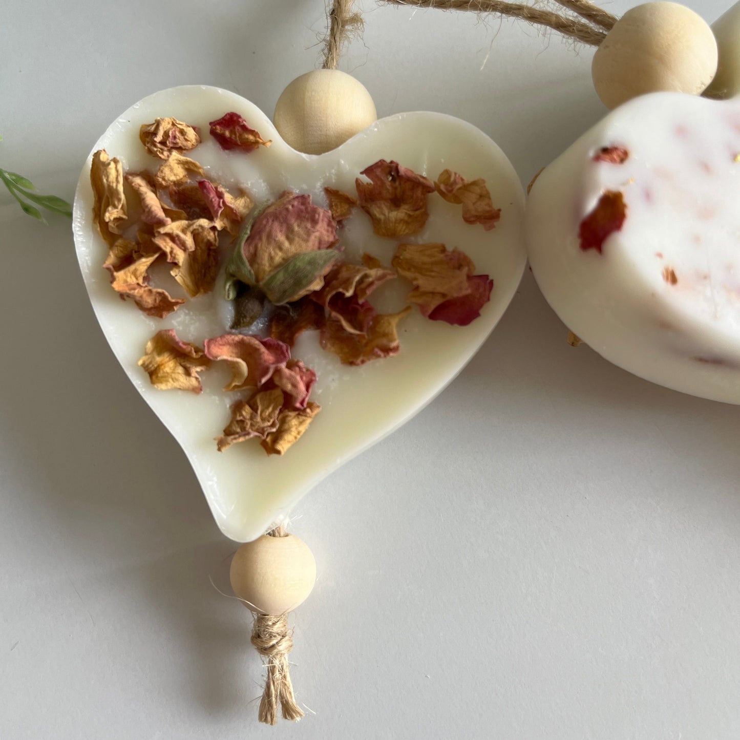 Rose Natural Scented Wax Hanging Air Freshener