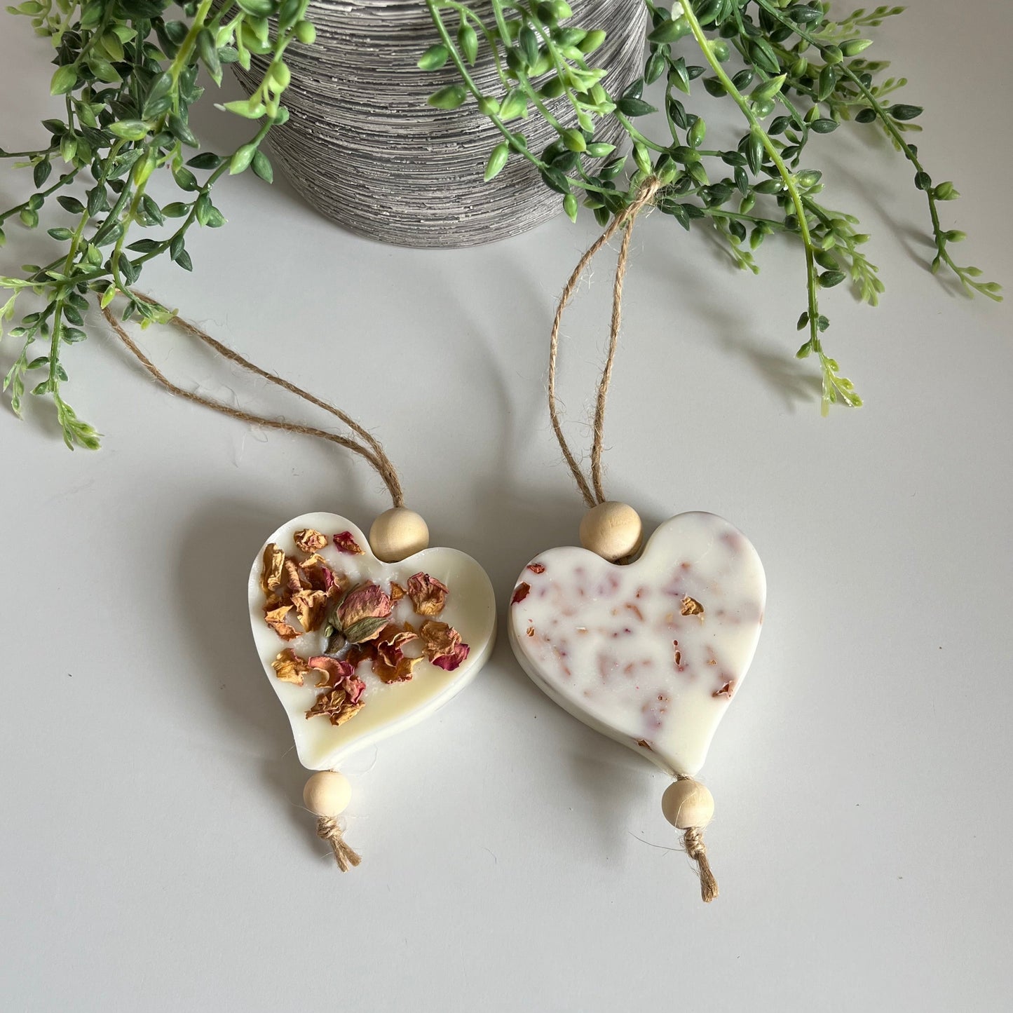 Rose Natural Scented Wax Hanging Air Freshener