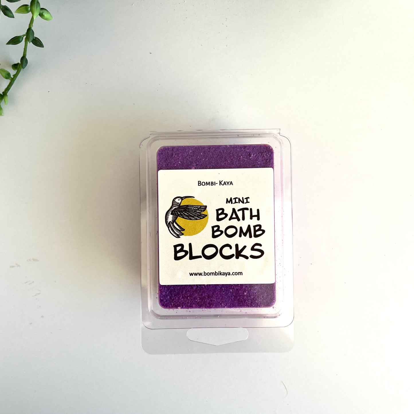 Clam Shell Bath Bomb Blocks- Berry Burst