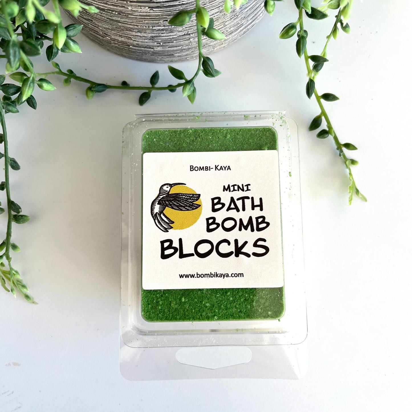 Clam Shell Bath Bomb Blocks- Coconut & Lime