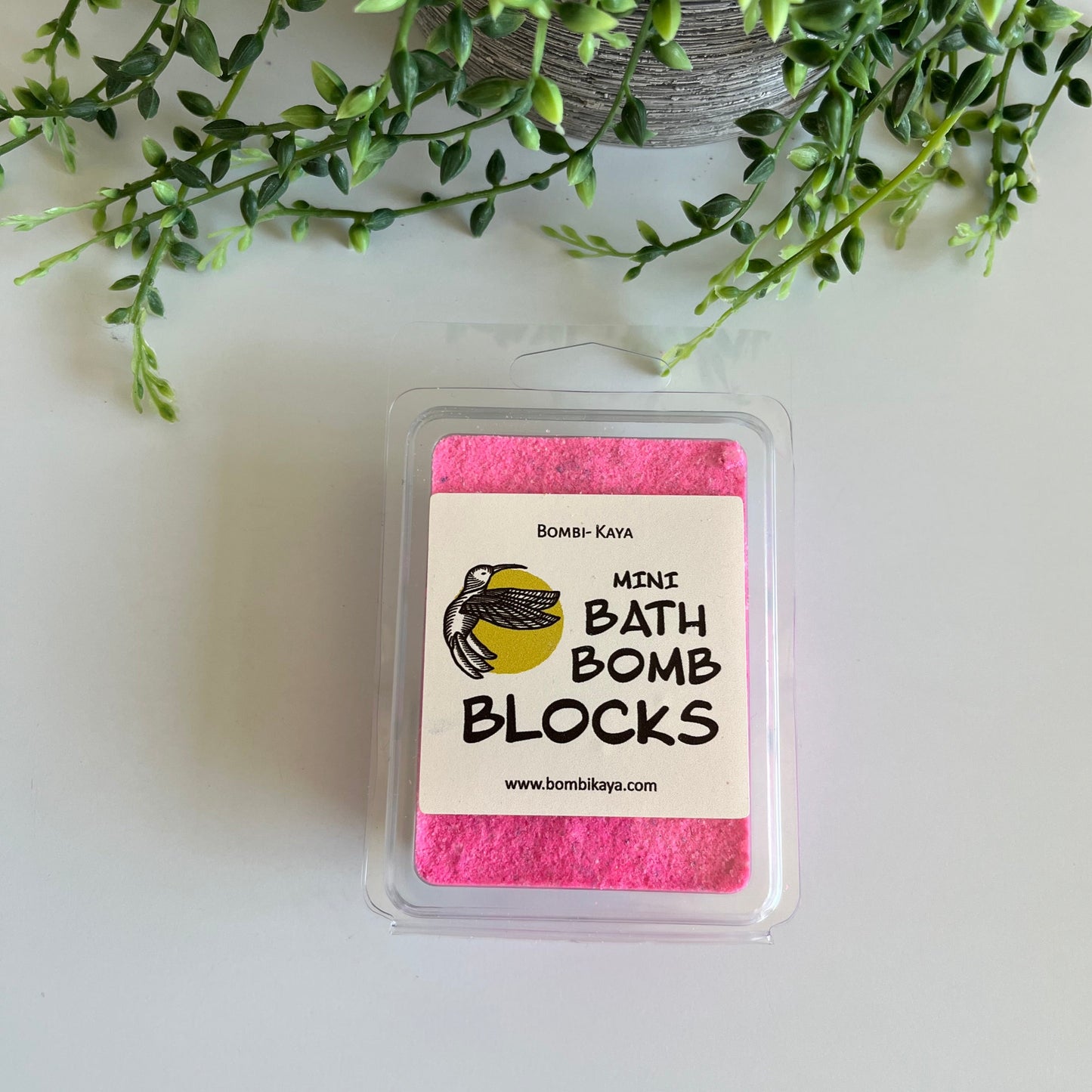 Clam Shell Bath Bomb Blocks- Cotton Candy