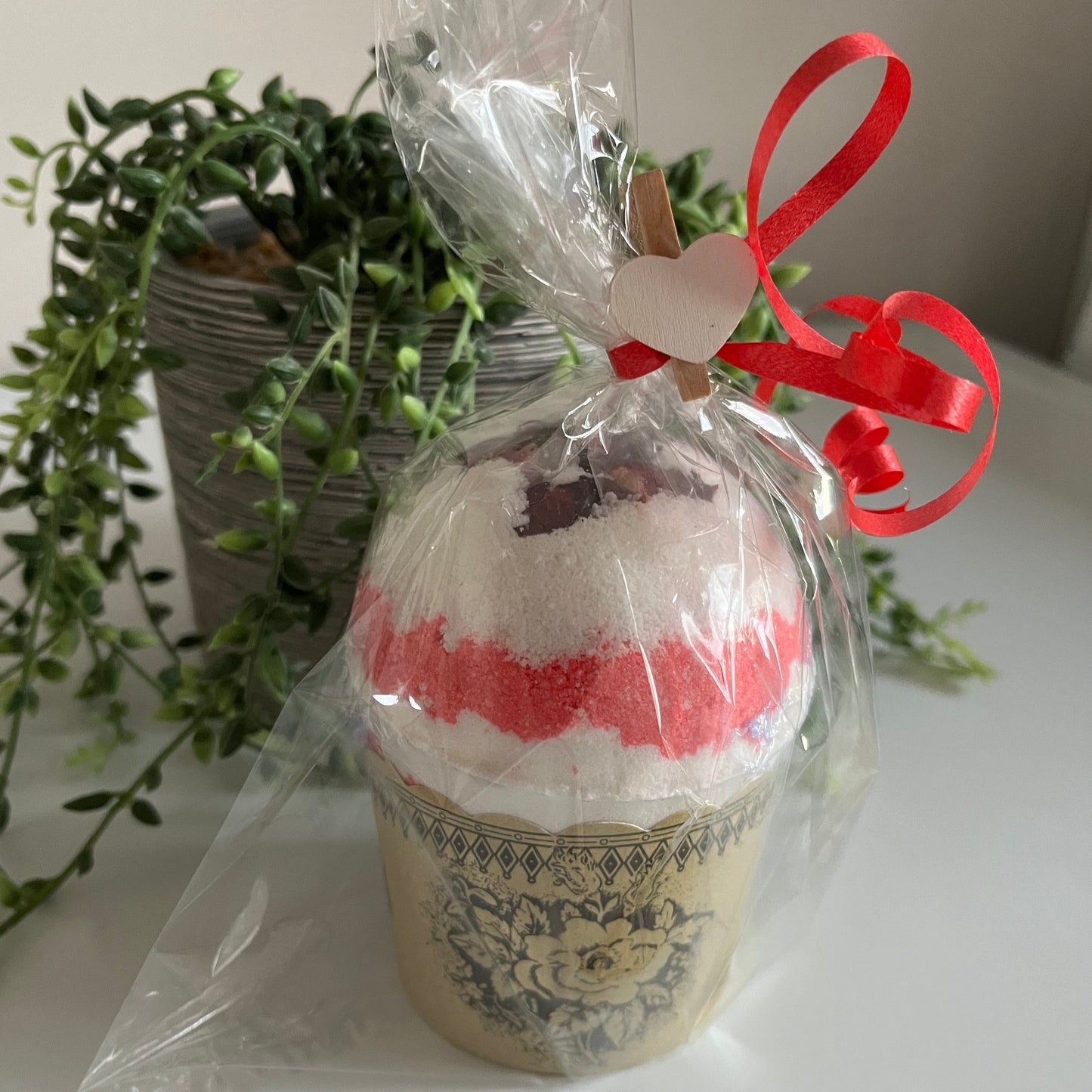 Valentine's Day Cupcake Bath Bomb