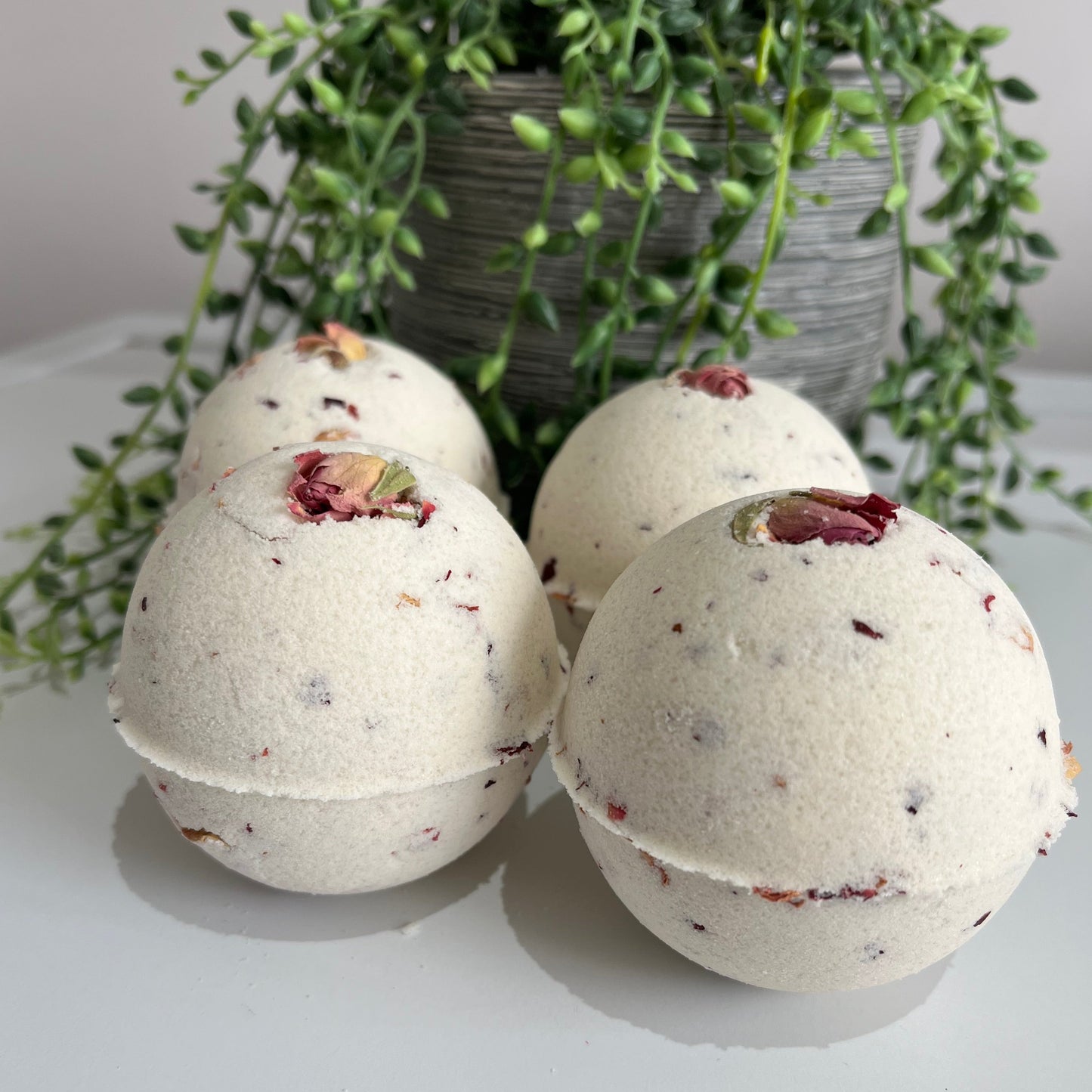 Rose Flower Bath Bomb