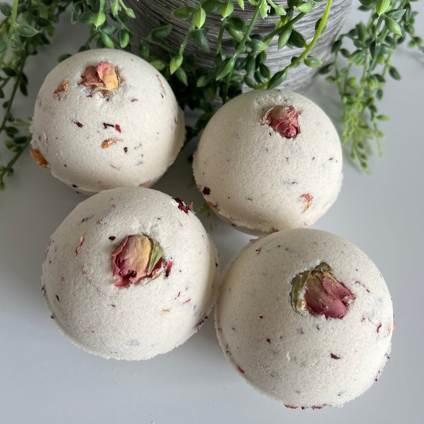 Rose Flower Bath Bomb