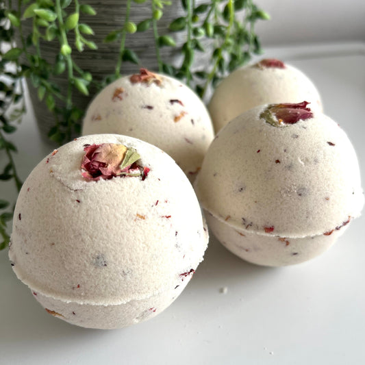 Rose Flower Bath Bomb