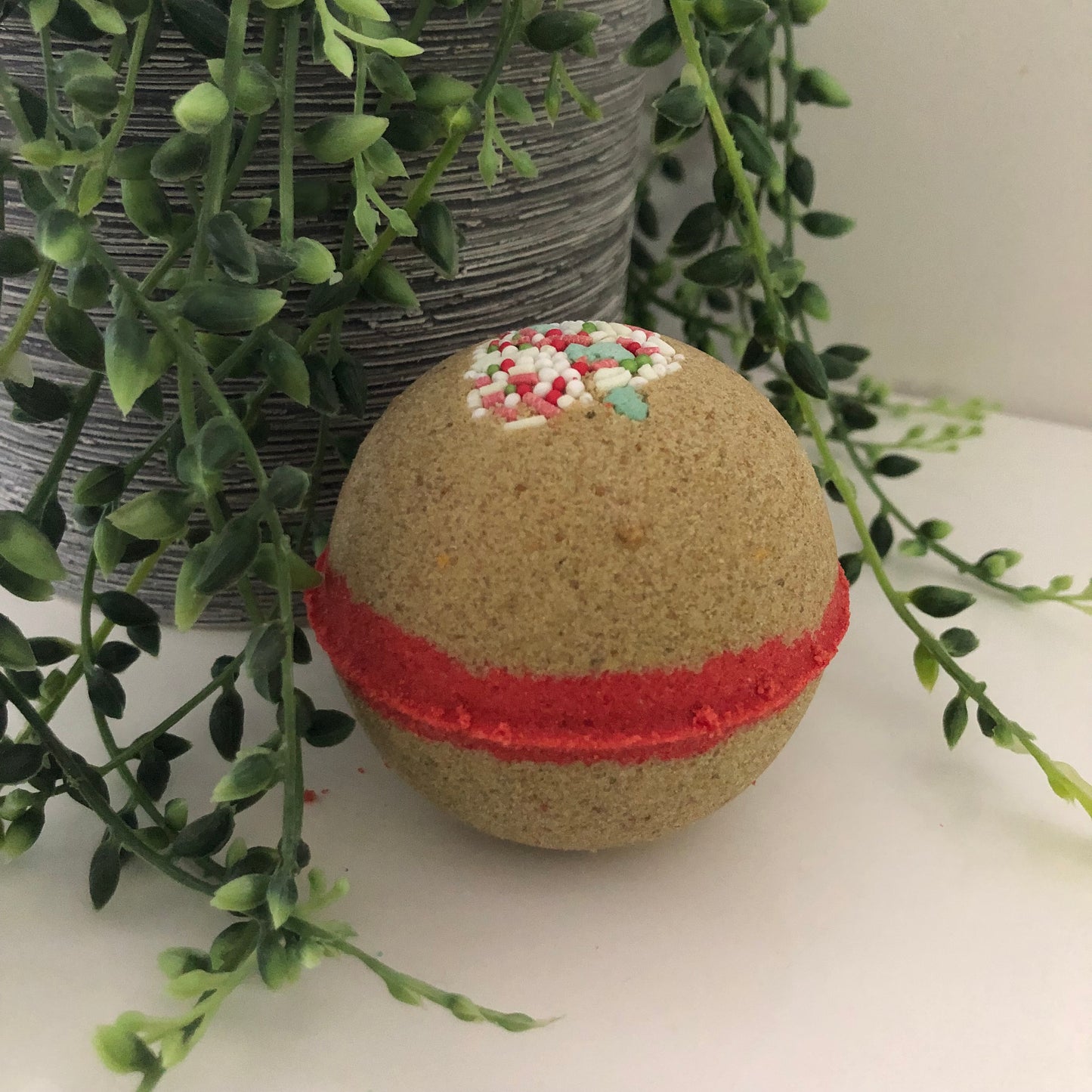 Gingerbread Man Bath Bomb