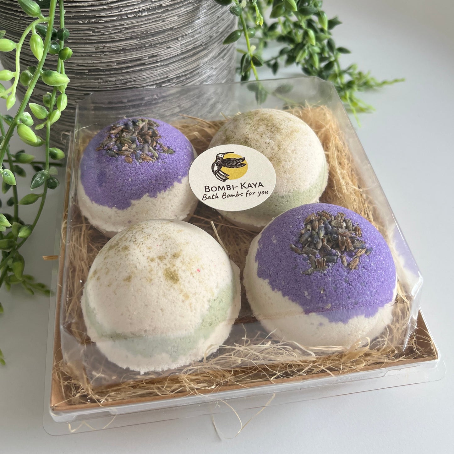 Lavender sage bath bombs twin pack