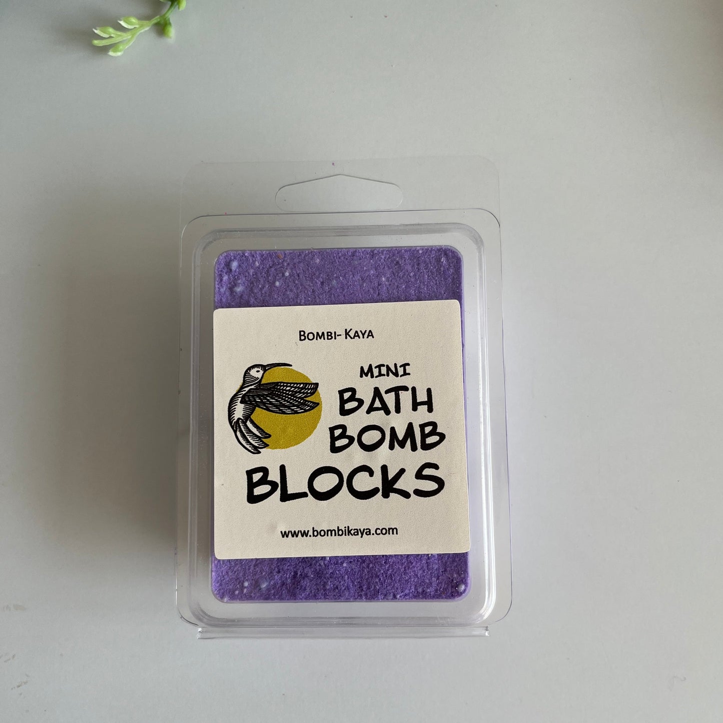 Clam Shell Bath Bomb Blocks- Lavender