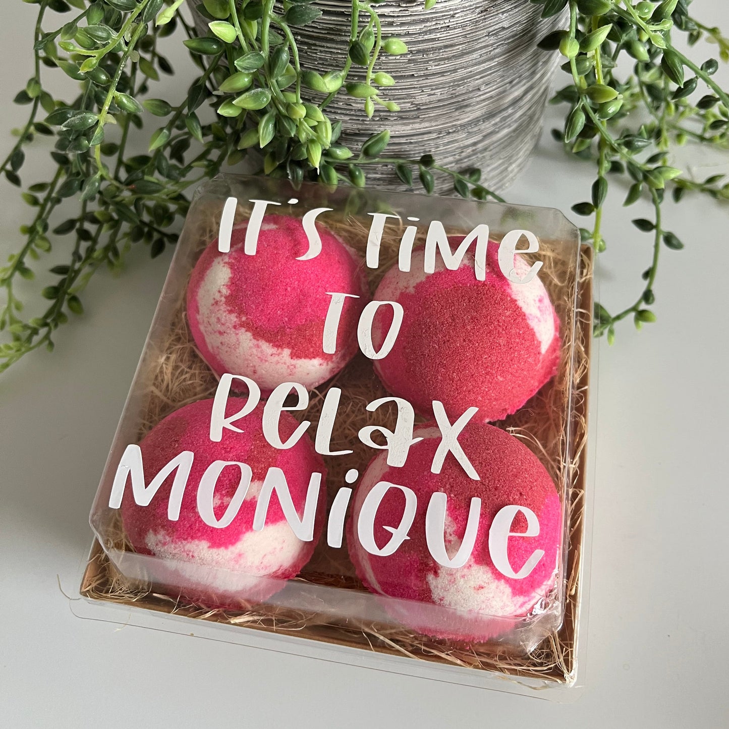 Personalised "It's Time To Relax" Gift Box