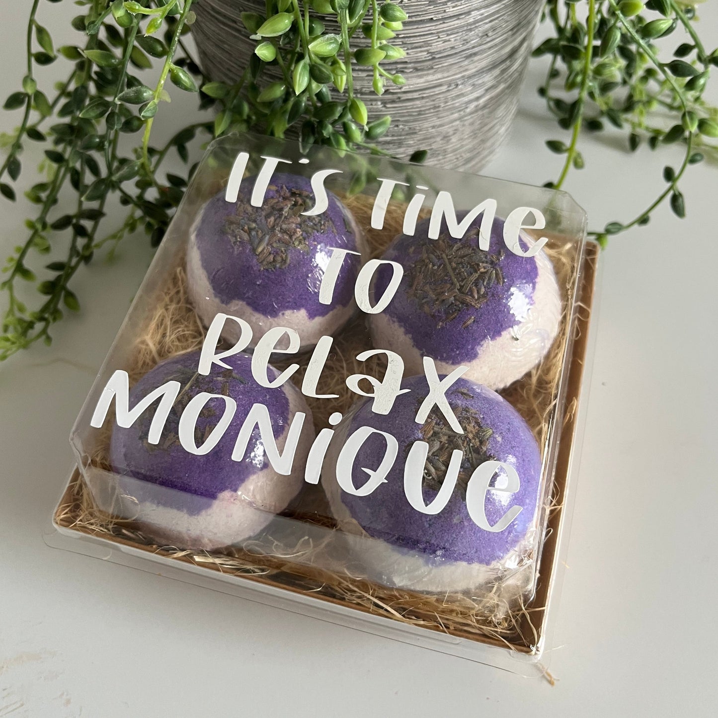 Personalised "It's Time To Relax" Gift Box