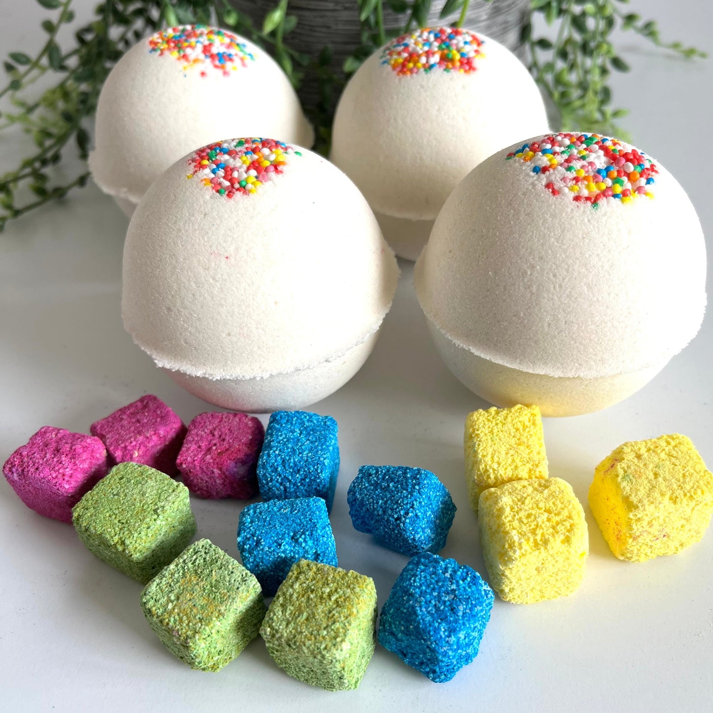 Rainbow Party Bath Bomb