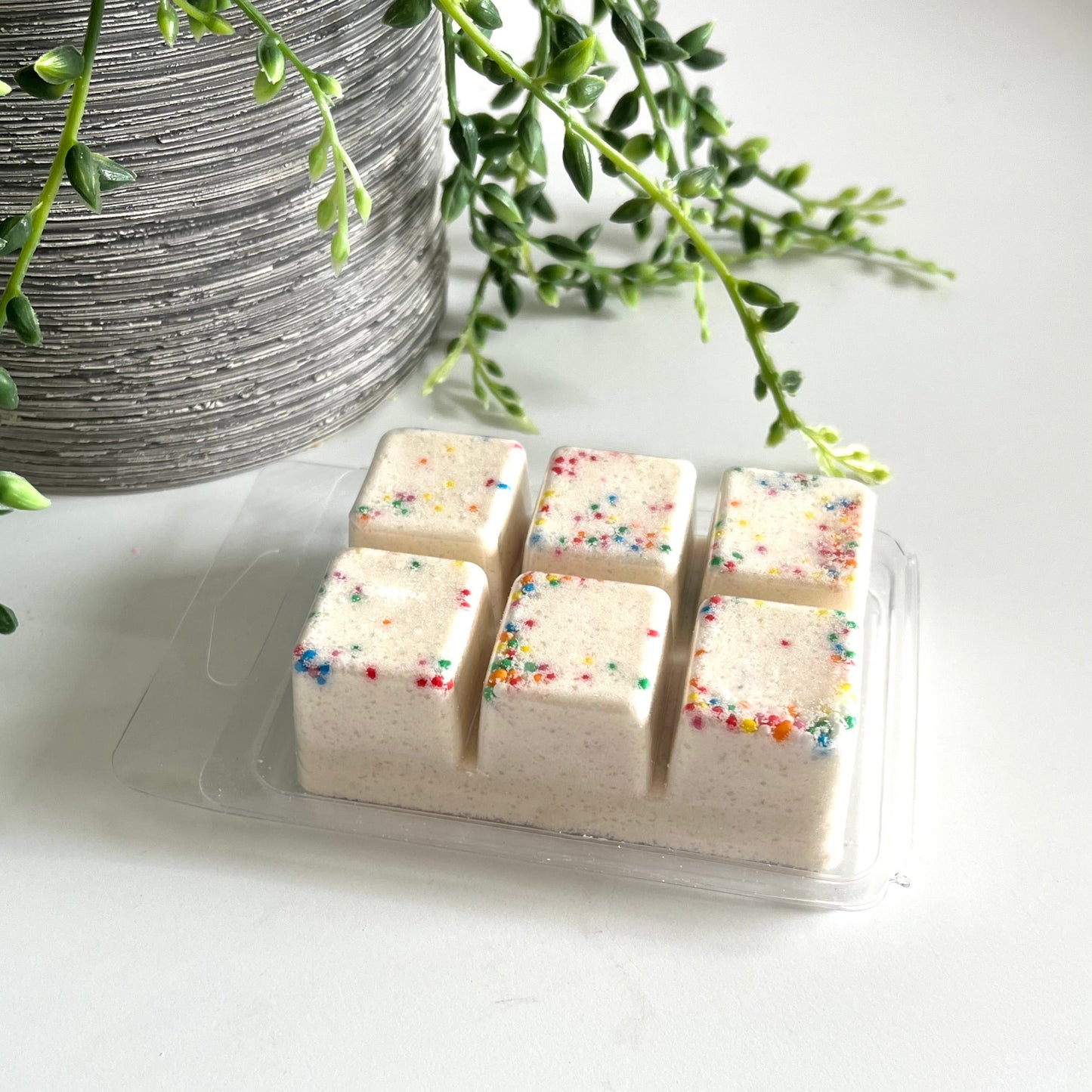 Clam Shell Bath Bomb Blocks- Rainbow Party