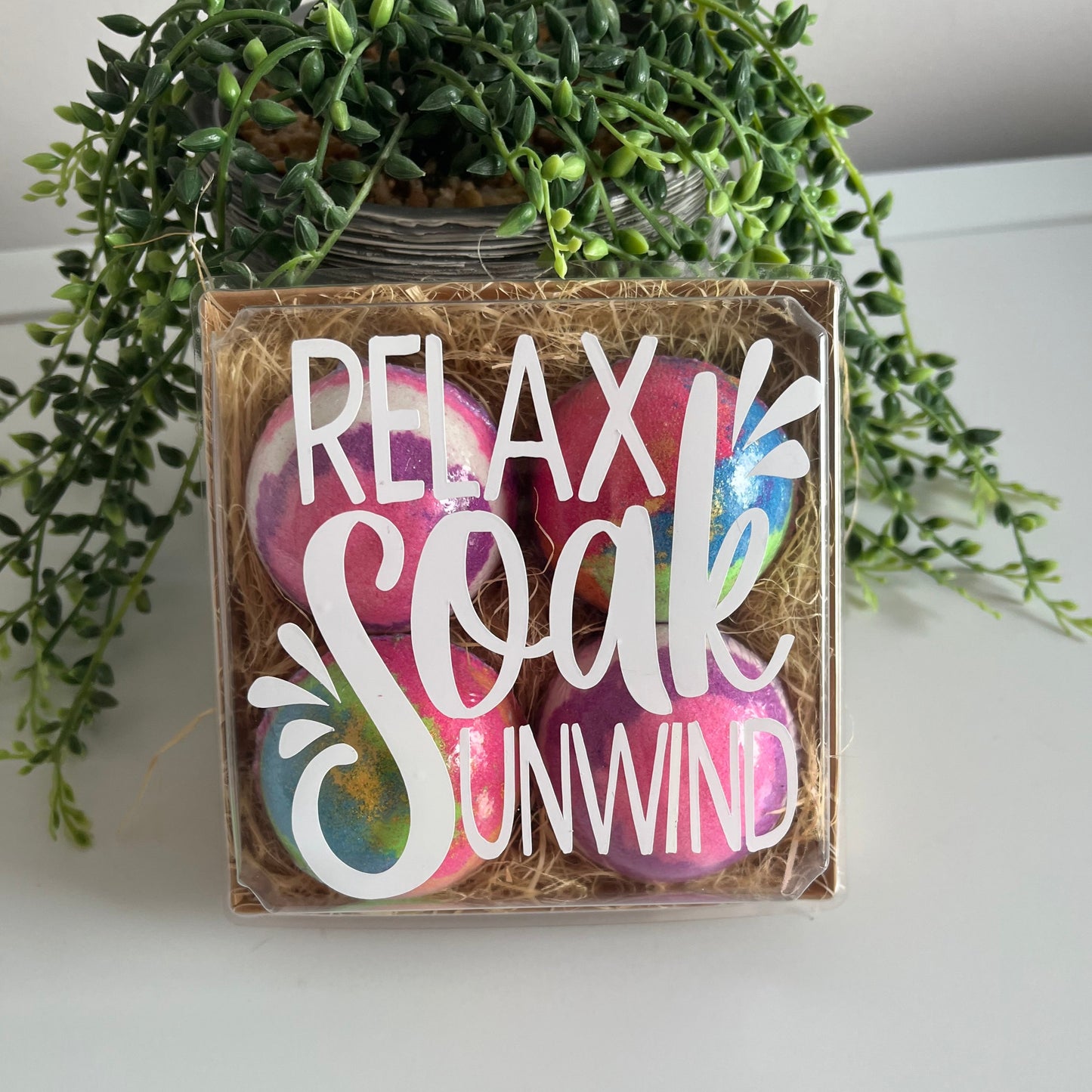 Relax Soak Unwind Gift Box