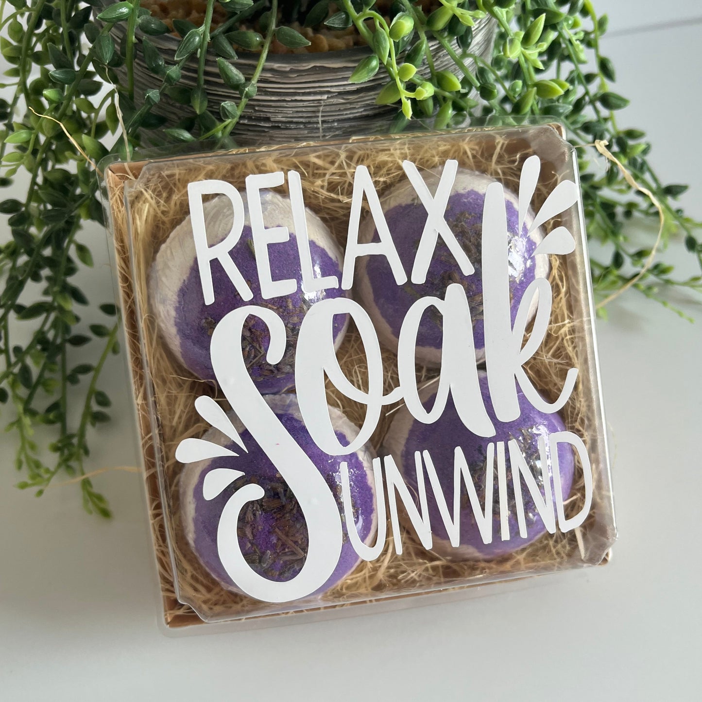 Relax Soak Unwind Gift Box