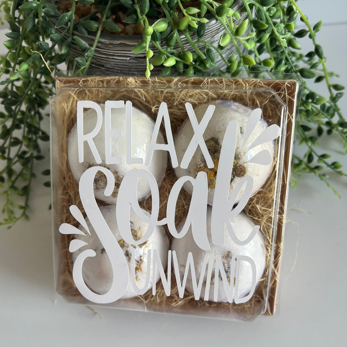 Relax Soak Unwind Gift Box