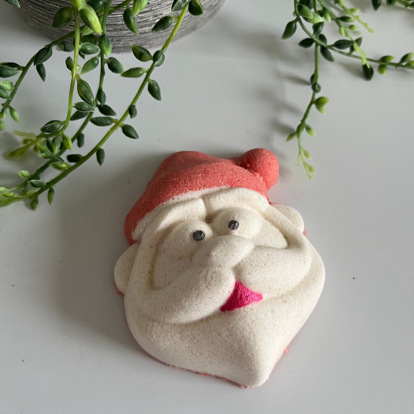 Santa Christmas Shaped Bath Bomb