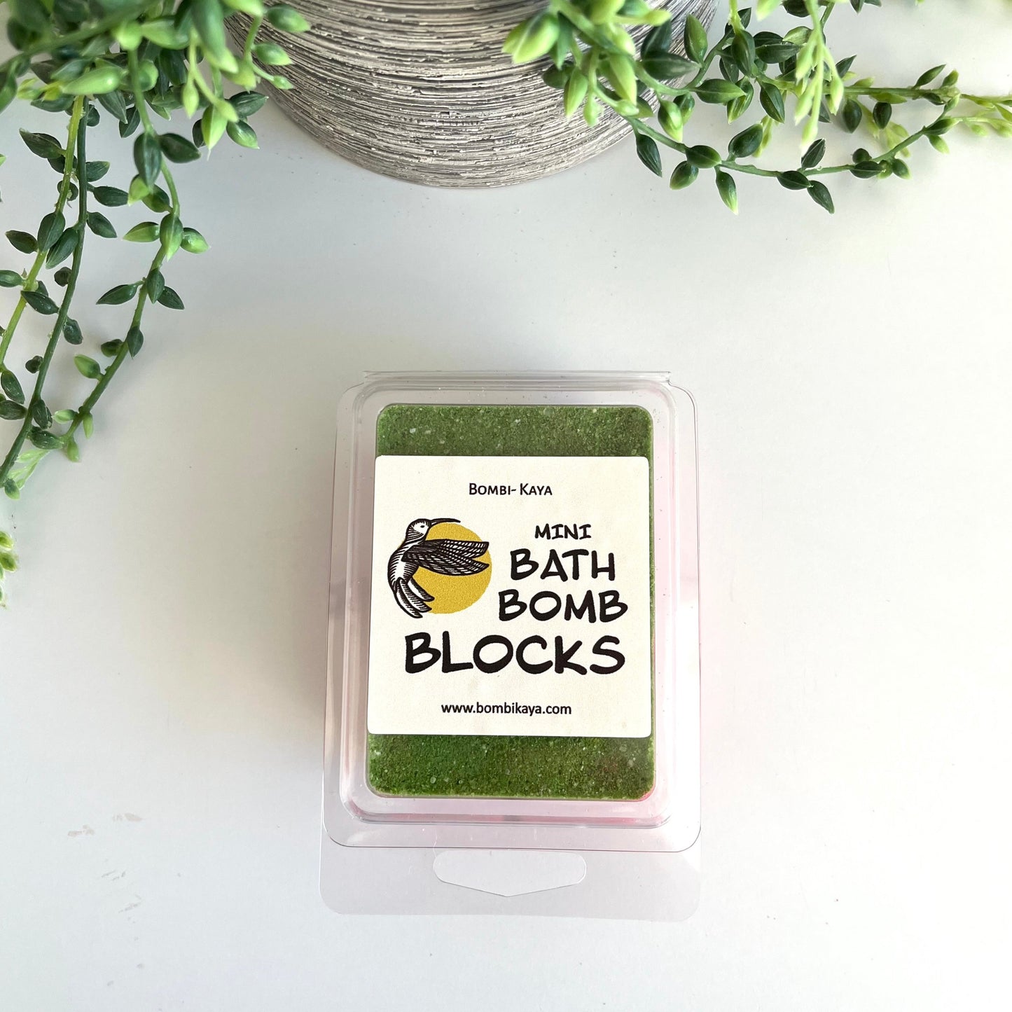 Clam Shell Bath Bomb Blocks- Watermelon